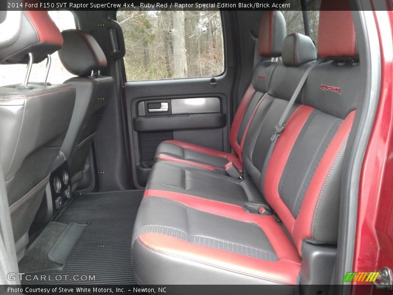 Ruby Red / Raptor Special Edition Black/Brick Accent 2014 Ford F150 SVT Raptor SuperCrew 4x4