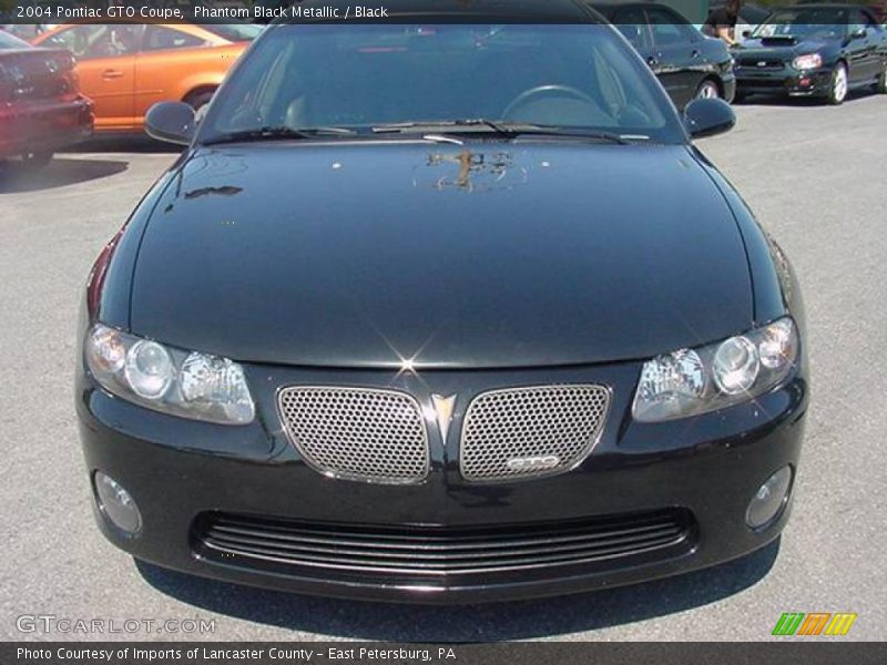 Phantom Black Metallic / Black 2004 Pontiac GTO Coupe