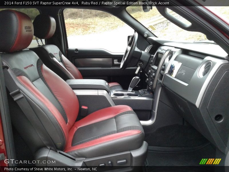 Ruby Red / Raptor Special Edition Black/Brick Accent 2014 Ford F150 SVT Raptor SuperCrew 4x4