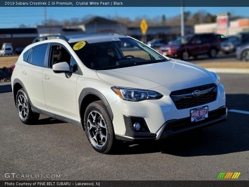 Crystal White Pearl / Black 2019 Subaru Crosstrek 2.0i Premium