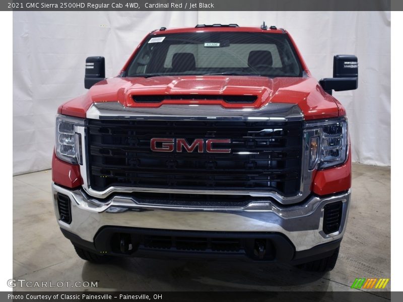 Cardinal Red / Jet Black 2021 GMC Sierra 2500HD Regular Cab 4WD
