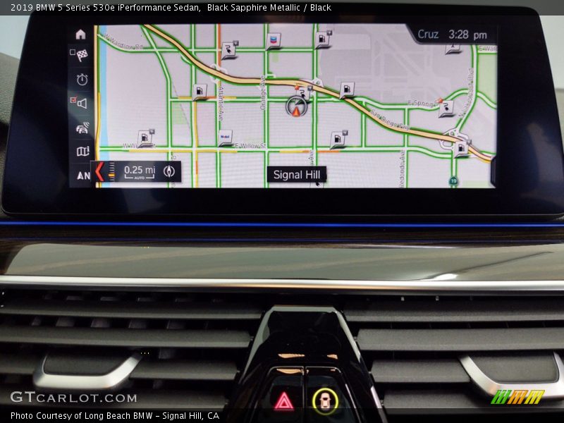 Navigation of 2019 5 Series 530e iPerformance Sedan