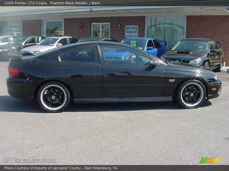 Phantom Black Metallic / Black 2004 Pontiac GTO Coupe