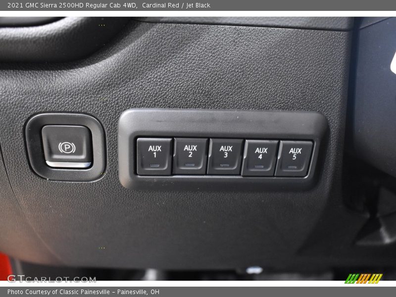 Cardinal Red / Jet Black 2021 GMC Sierra 2500HD Regular Cab 4WD