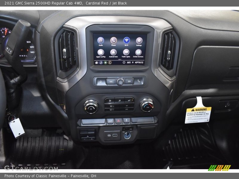 Cardinal Red / Jet Black 2021 GMC Sierra 2500HD Regular Cab 4WD