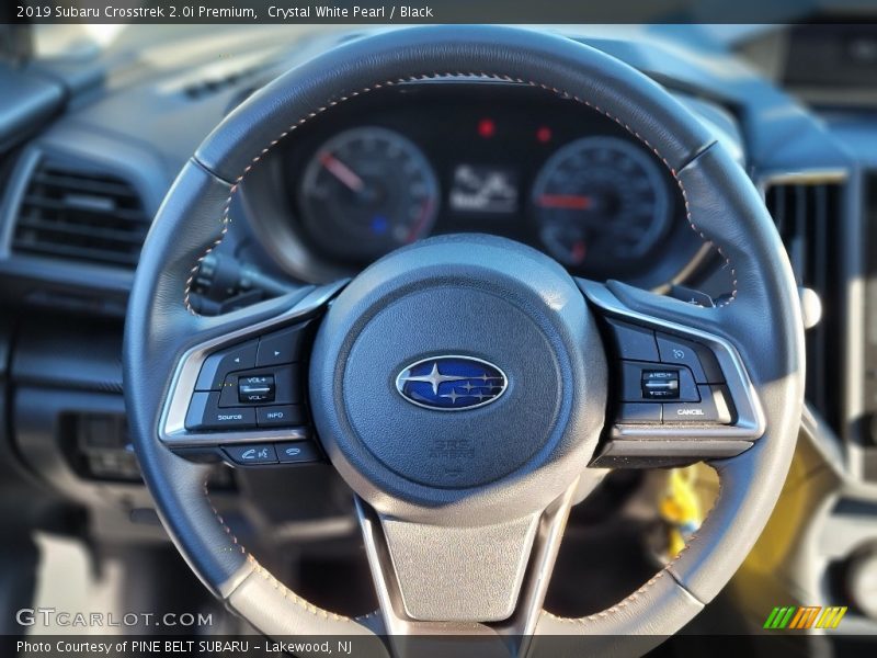 Crystal White Pearl / Black 2019 Subaru Crosstrek 2.0i Premium