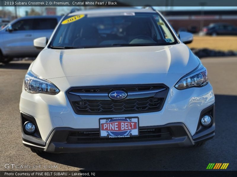 Crystal White Pearl / Black 2019 Subaru Crosstrek 2.0i Premium