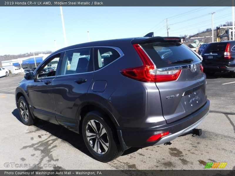 Modern Steel Metallic / Black 2019 Honda CR-V LX AWD
