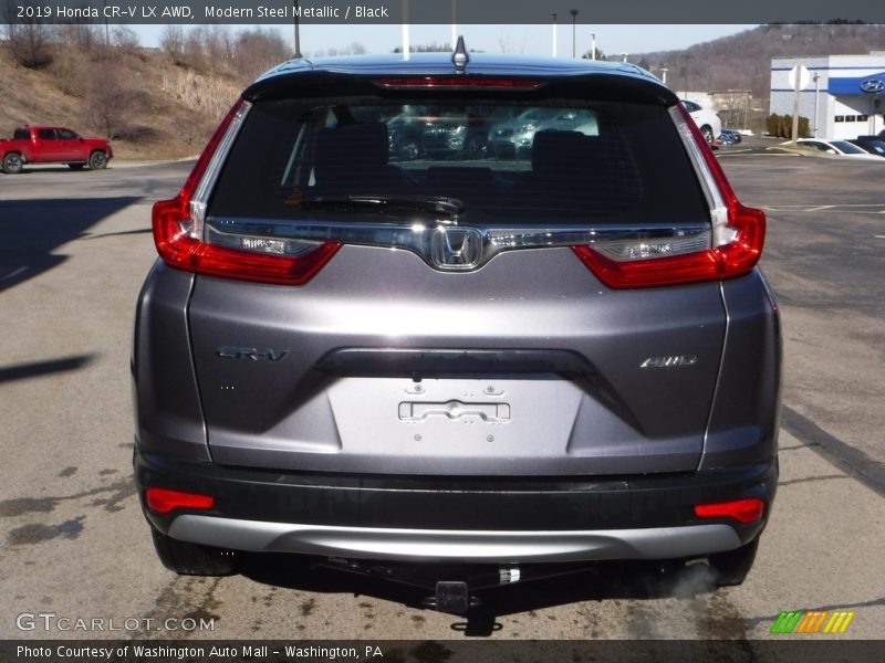 Modern Steel Metallic / Black 2019 Honda CR-V LX AWD