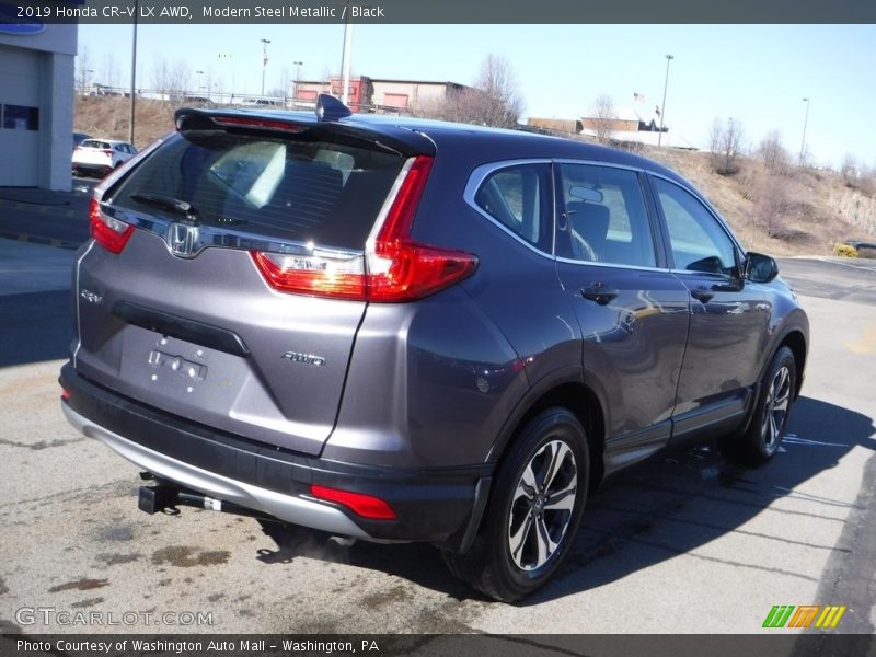 Modern Steel Metallic / Black 2019 Honda CR-V LX AWD