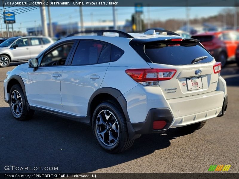 Crystal White Pearl / Black 2019 Subaru Crosstrek 2.0i Premium