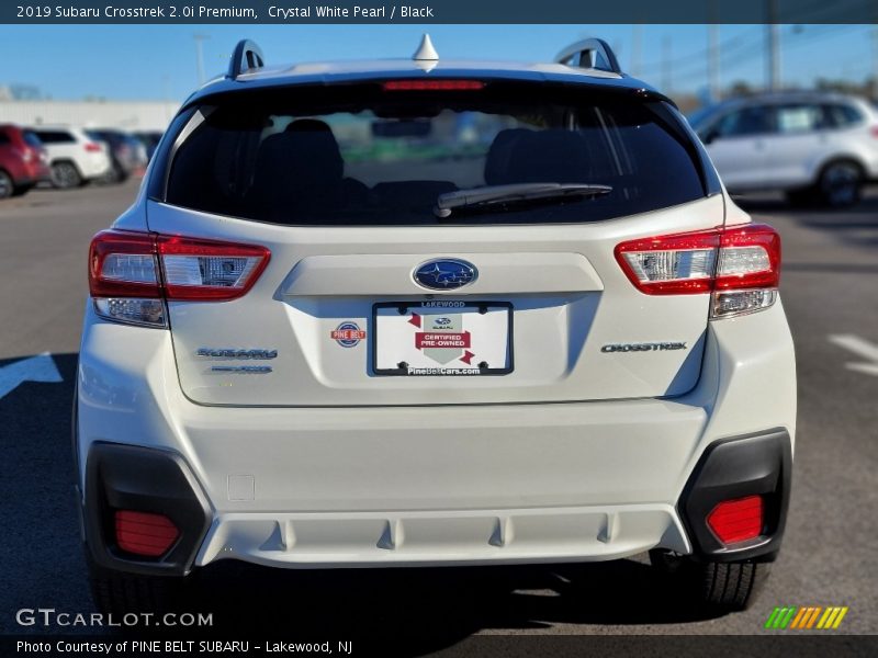 Crystal White Pearl / Black 2019 Subaru Crosstrek 2.0i Premium