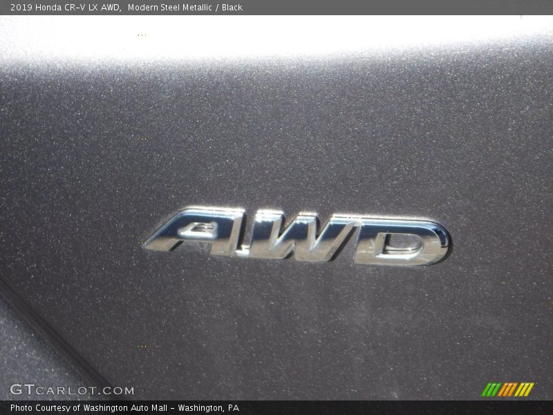 Modern Steel Metallic / Black 2019 Honda CR-V LX AWD