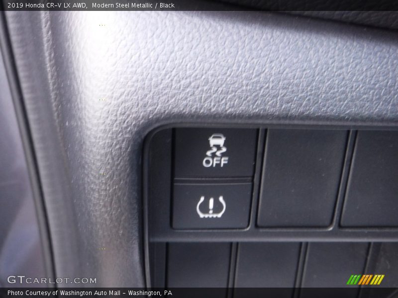 Modern Steel Metallic / Black 2019 Honda CR-V LX AWD