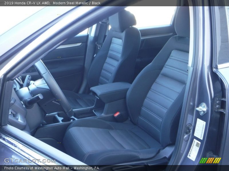 Modern Steel Metallic / Black 2019 Honda CR-V LX AWD