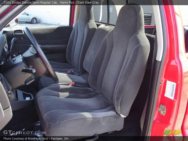 Flame Red / Dark Slate Gray 2001 Dodge Dakota Sport Regular Cab