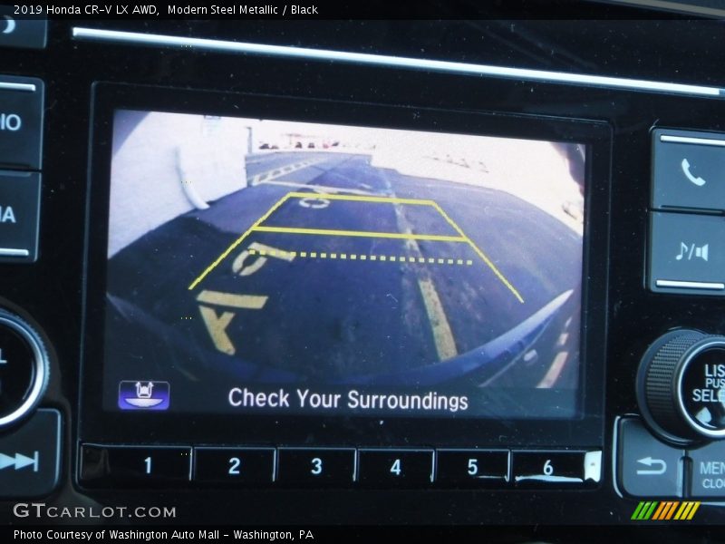 Modern Steel Metallic / Black 2019 Honda CR-V LX AWD