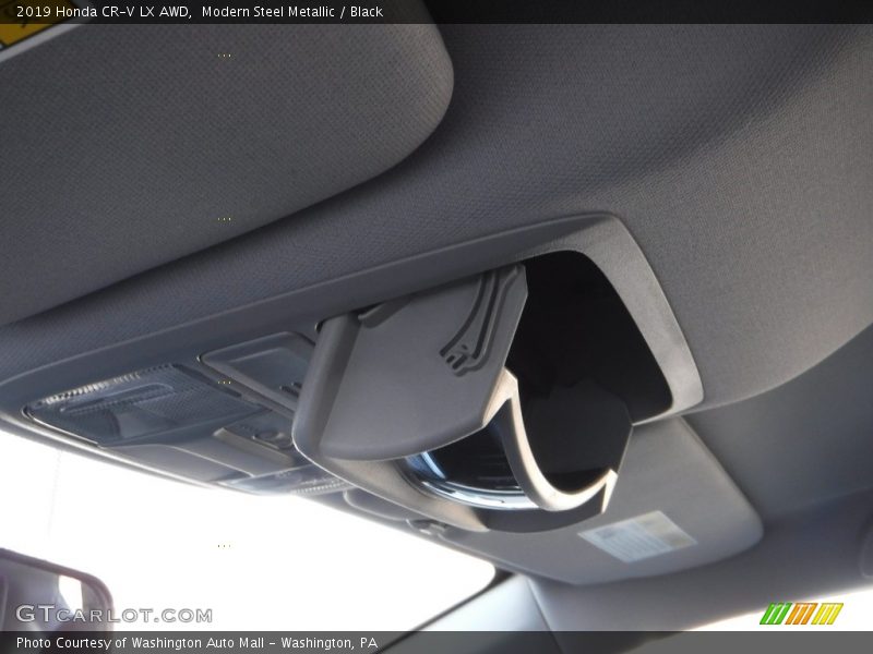 Modern Steel Metallic / Black 2019 Honda CR-V LX AWD