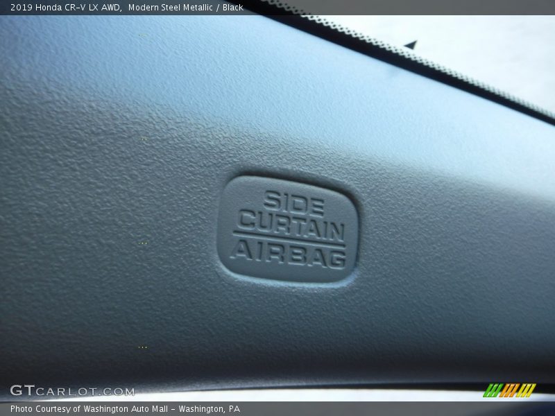 Modern Steel Metallic / Black 2019 Honda CR-V LX AWD