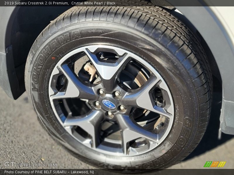 Crystal White Pearl / Black 2019 Subaru Crosstrek 2.0i Premium