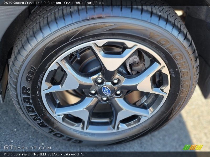 Crystal White Pearl / Black 2019 Subaru Crosstrek 2.0i Premium