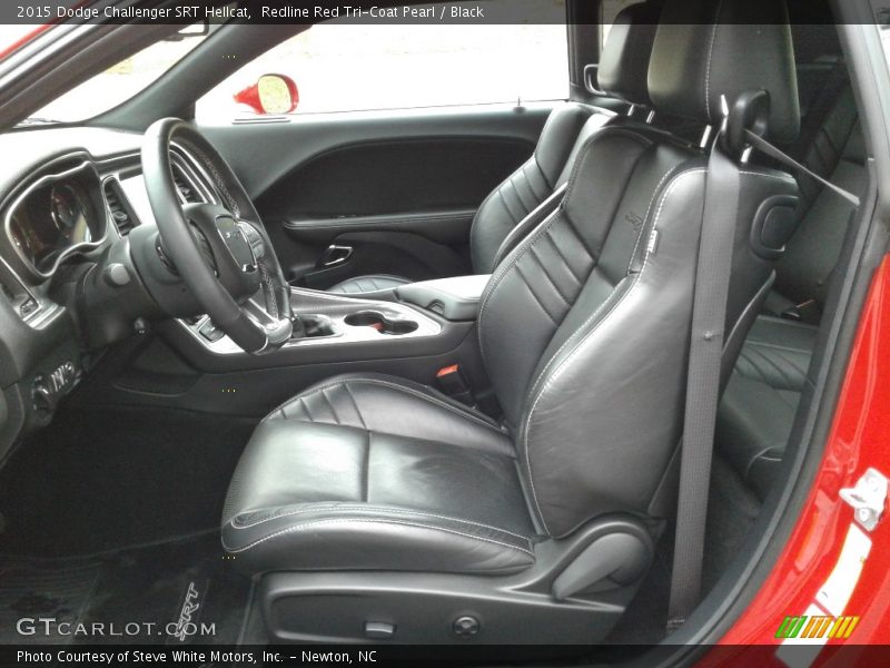 Redline Red Tri-Coat Pearl / Black 2015 Dodge Challenger SRT Hellcat