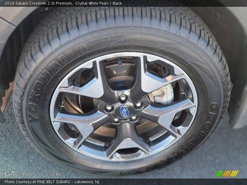 Crystal White Pearl / Black 2019 Subaru Crosstrek 2.0i Premium