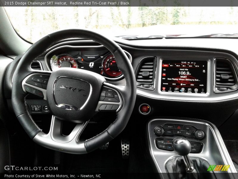 Redline Red Tri-Coat Pearl / Black 2015 Dodge Challenger SRT Hellcat