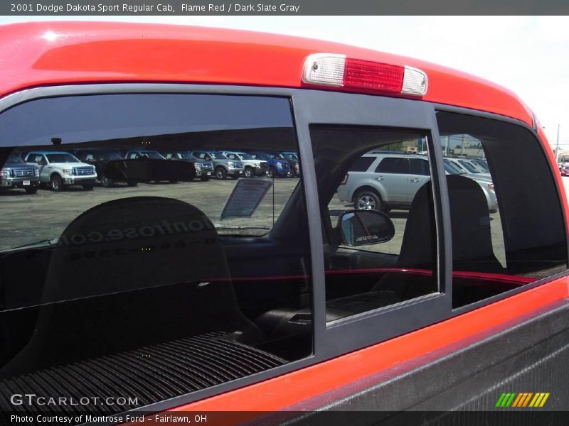 Flame Red / Dark Slate Gray 2001 Dodge Dakota Sport Regular Cab