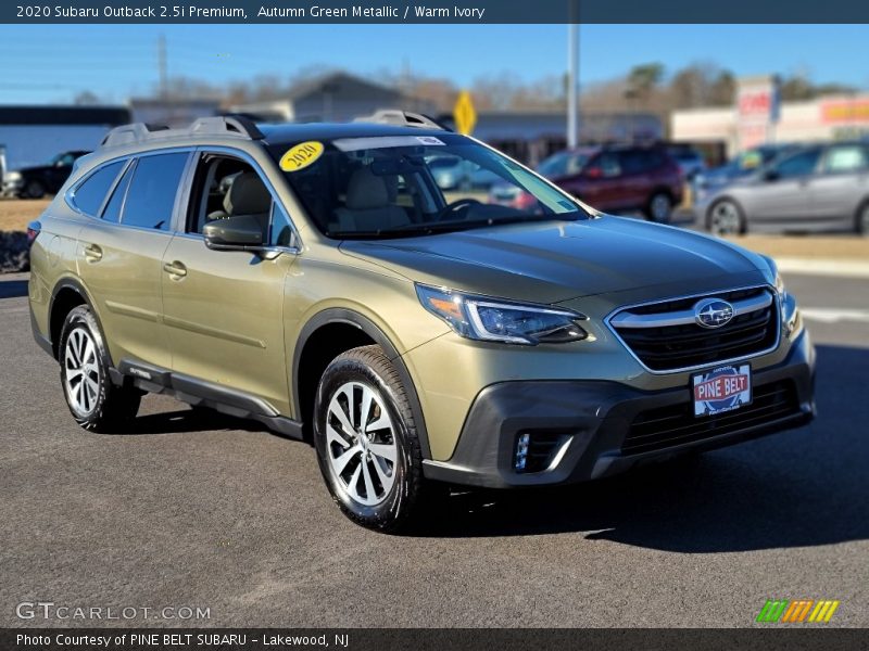 Autumn Green Metallic / Warm Ivory 2020 Subaru Outback 2.5i Premium