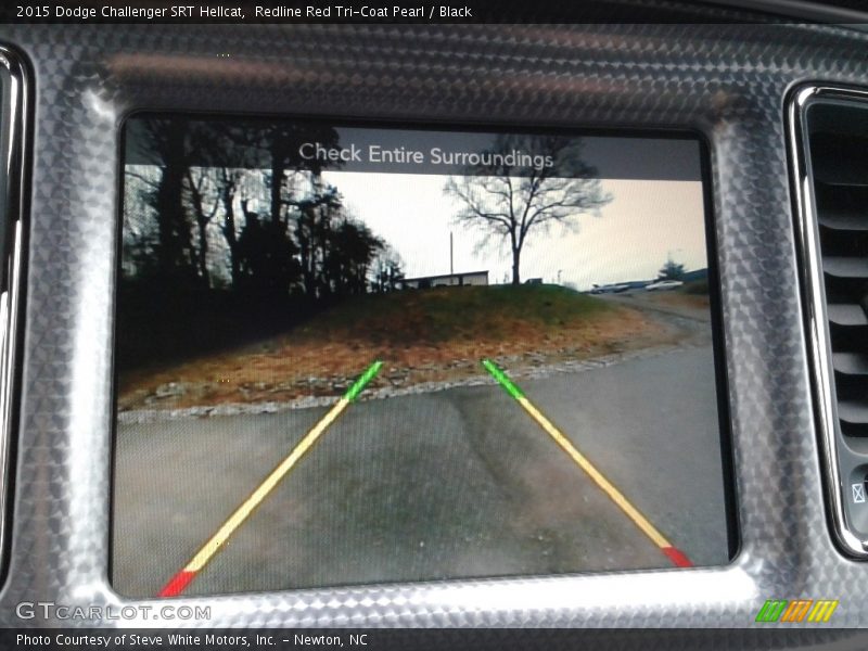 Redline Red Tri-Coat Pearl / Black 2015 Dodge Challenger SRT Hellcat