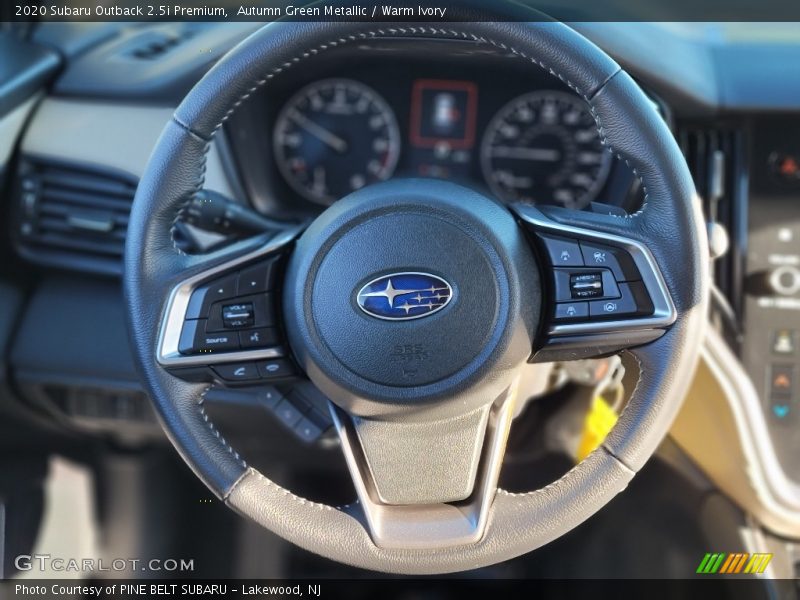 Autumn Green Metallic / Warm Ivory 2020 Subaru Outback 2.5i Premium