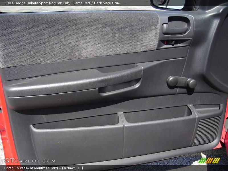 Flame Red / Dark Slate Gray 2001 Dodge Dakota Sport Regular Cab