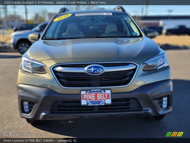 Autumn Green Metallic / Warm Ivory 2020 Subaru Outback 2.5i Premium