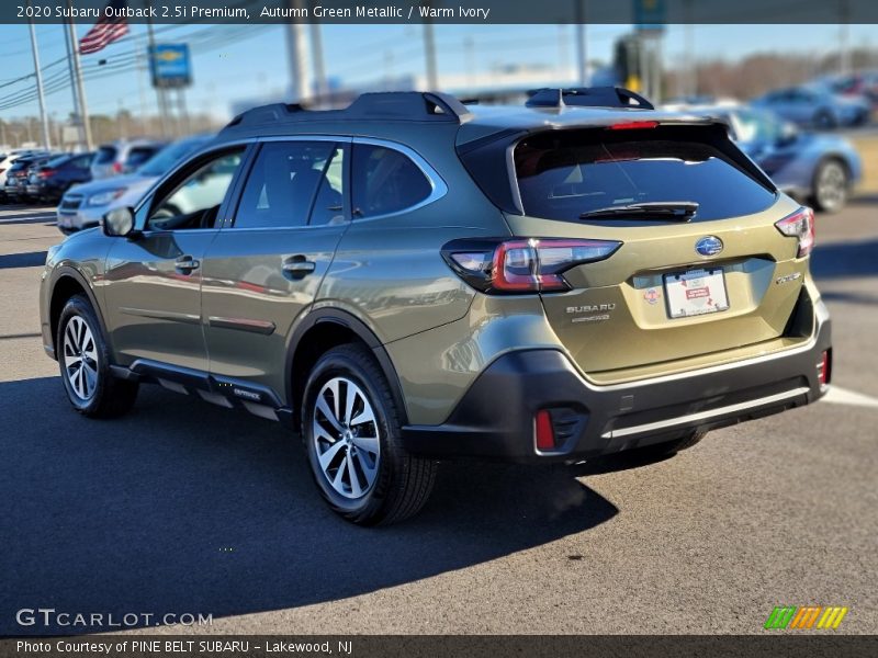 Autumn Green Metallic / Warm Ivory 2020 Subaru Outback 2.5i Premium