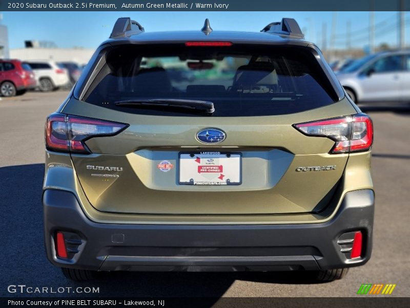 Autumn Green Metallic / Warm Ivory 2020 Subaru Outback 2.5i Premium