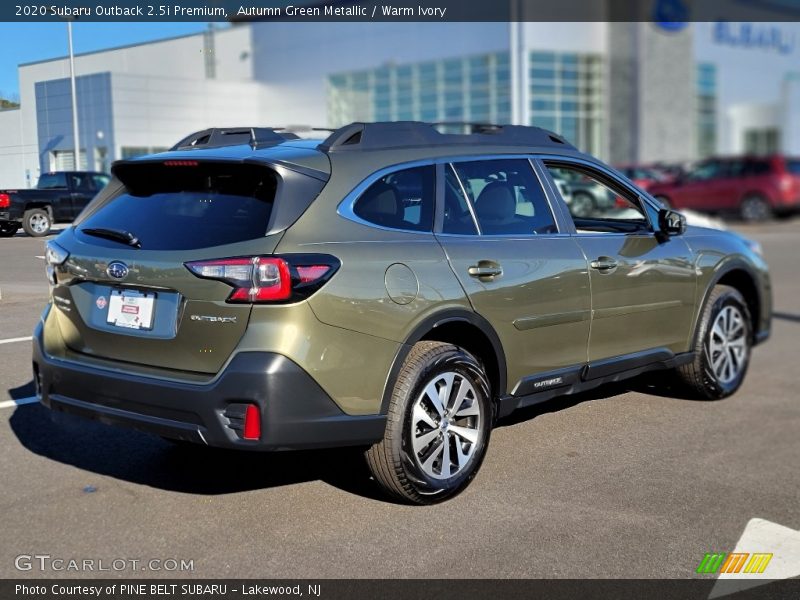 Autumn Green Metallic / Warm Ivory 2020 Subaru Outback 2.5i Premium
