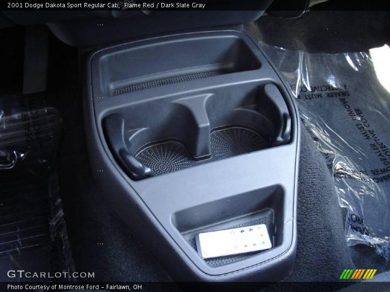 Flame Red / Dark Slate Gray 2001 Dodge Dakota Sport Regular Cab