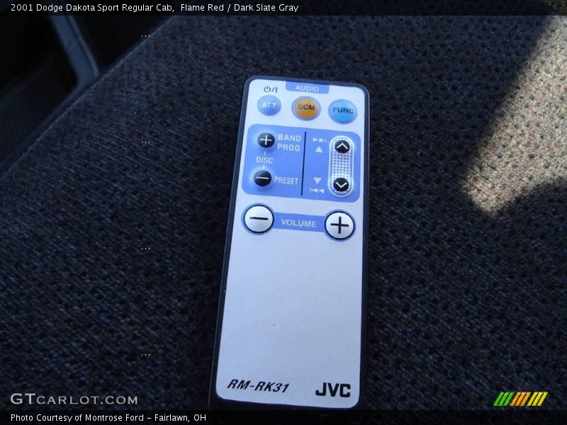 Flame Red / Dark Slate Gray 2001 Dodge Dakota Sport Regular Cab