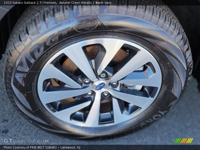 Autumn Green Metallic / Warm Ivory 2020 Subaru Outback 2.5i Premium