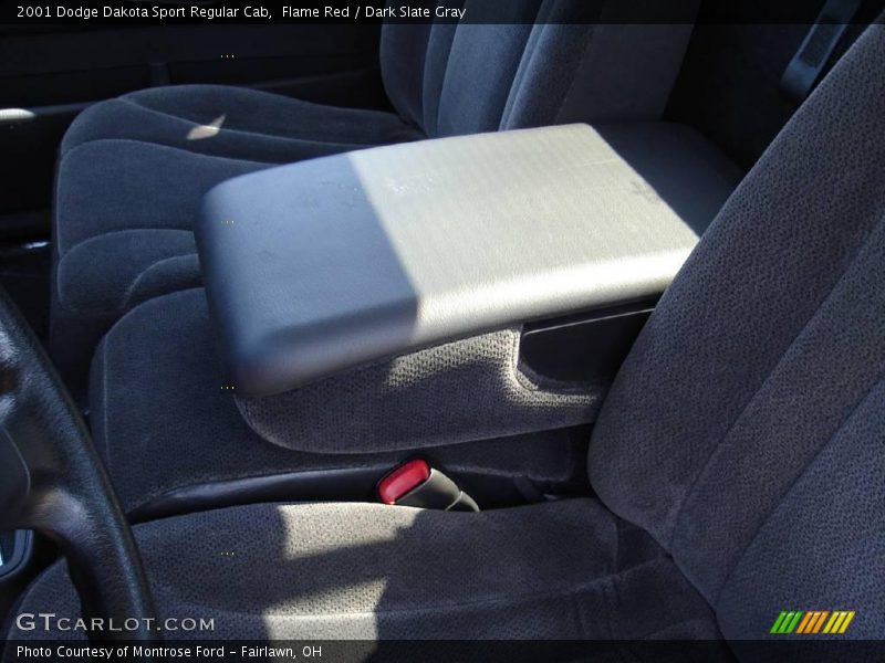 Flame Red / Dark Slate Gray 2001 Dodge Dakota Sport Regular Cab