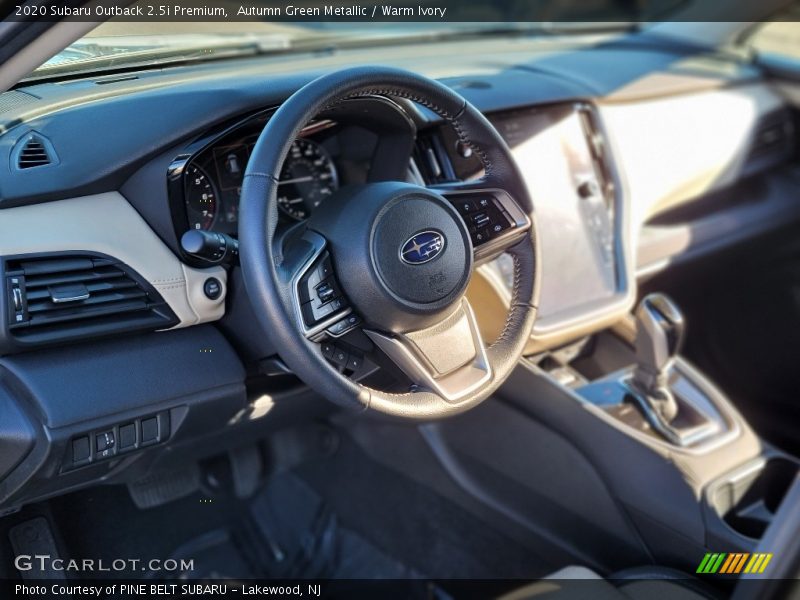 Autumn Green Metallic / Warm Ivory 2020 Subaru Outback 2.5i Premium