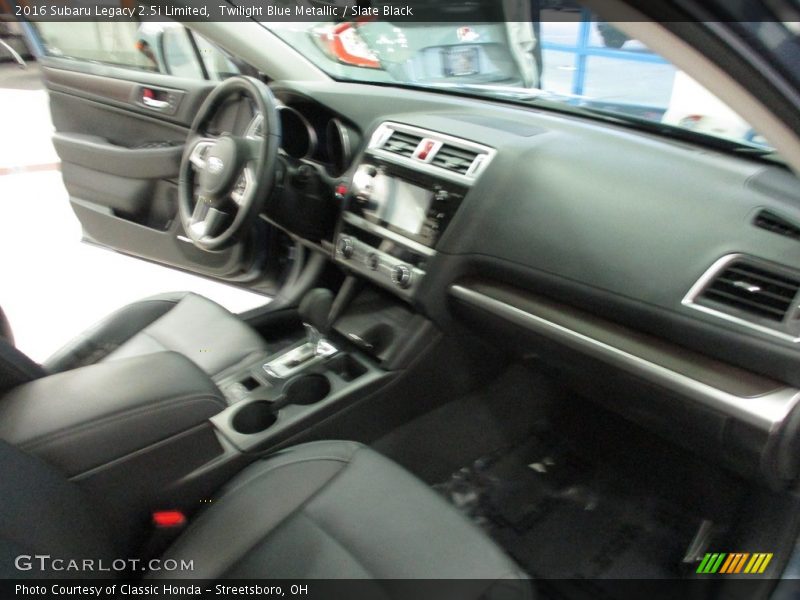 Twilight Blue Metallic / Slate Black 2016 Subaru Legacy 2.5i Limited