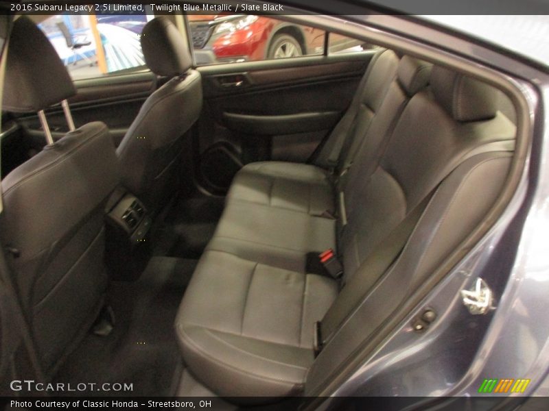 Twilight Blue Metallic / Slate Black 2016 Subaru Legacy 2.5i Limited