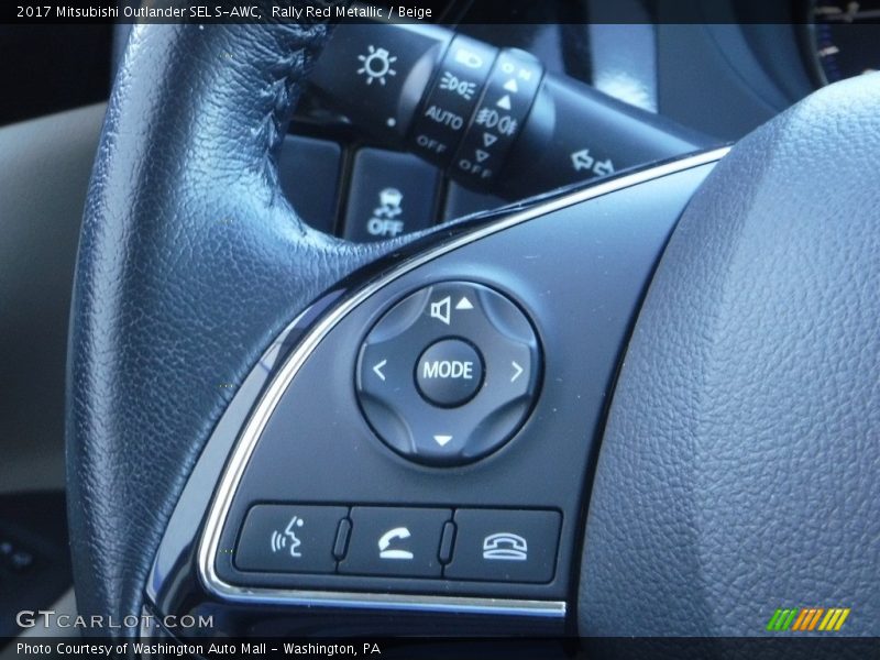  2017 Outlander SEL S-AWC Steering Wheel