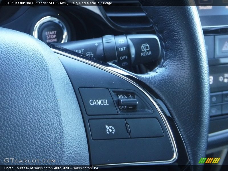  2017 Outlander SEL S-AWC Steering Wheel