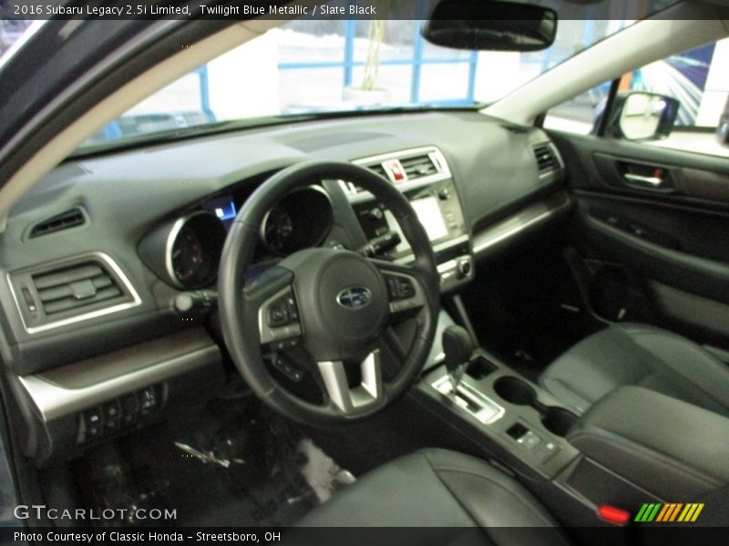 Twilight Blue Metallic / Slate Black 2016 Subaru Legacy 2.5i Limited