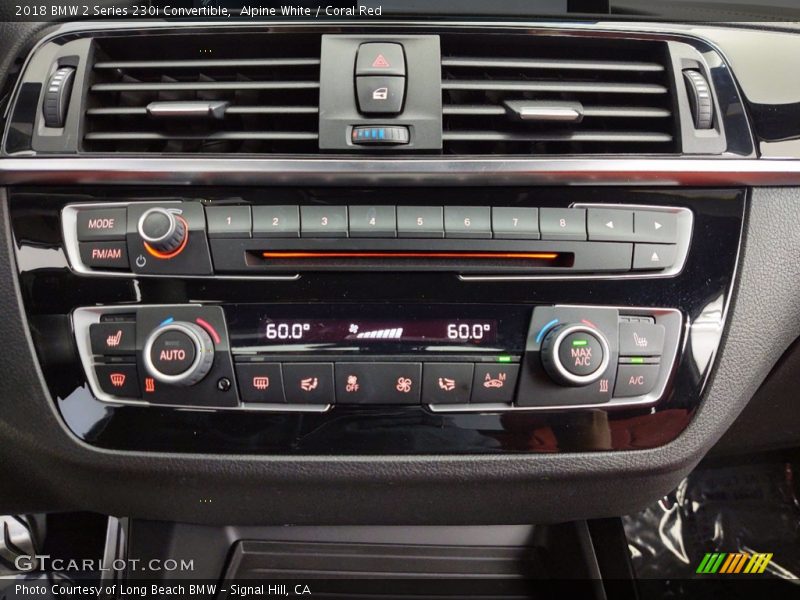 Controls of 2018 2 Series 230i Convertible