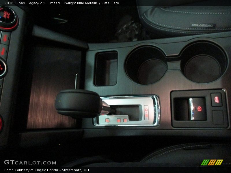 Twilight Blue Metallic / Slate Black 2016 Subaru Legacy 2.5i Limited