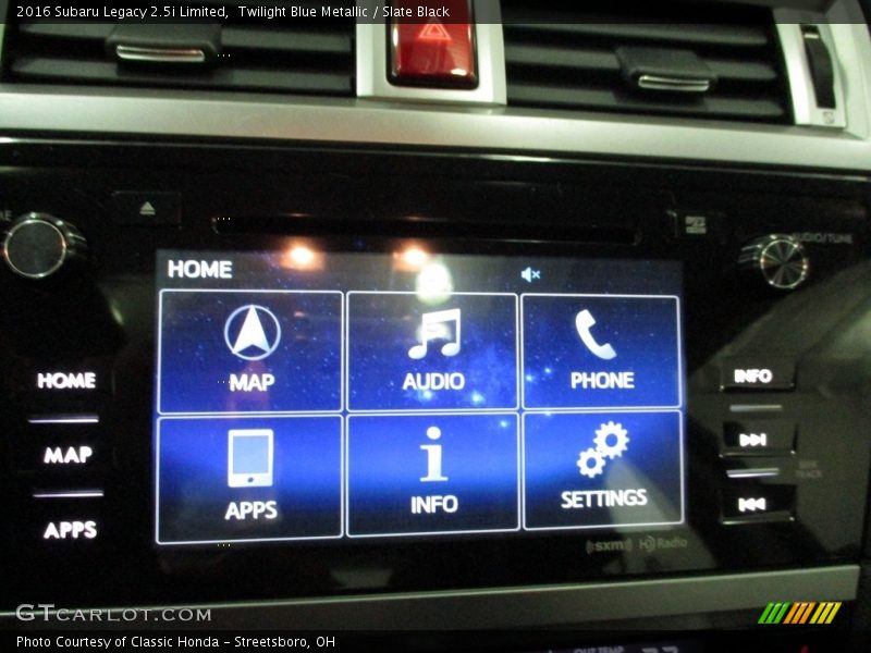 Twilight Blue Metallic / Slate Black 2016 Subaru Legacy 2.5i Limited